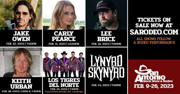 San Antonio Stock Show and Rodeo: Keith Urban at Keith Urban Concert Tickets